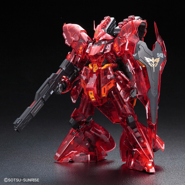 [現貨] expo 限定  RG 1/144 沙薩比 MSN-04 SAZABI  彩色 透明 彩透-細節圖2