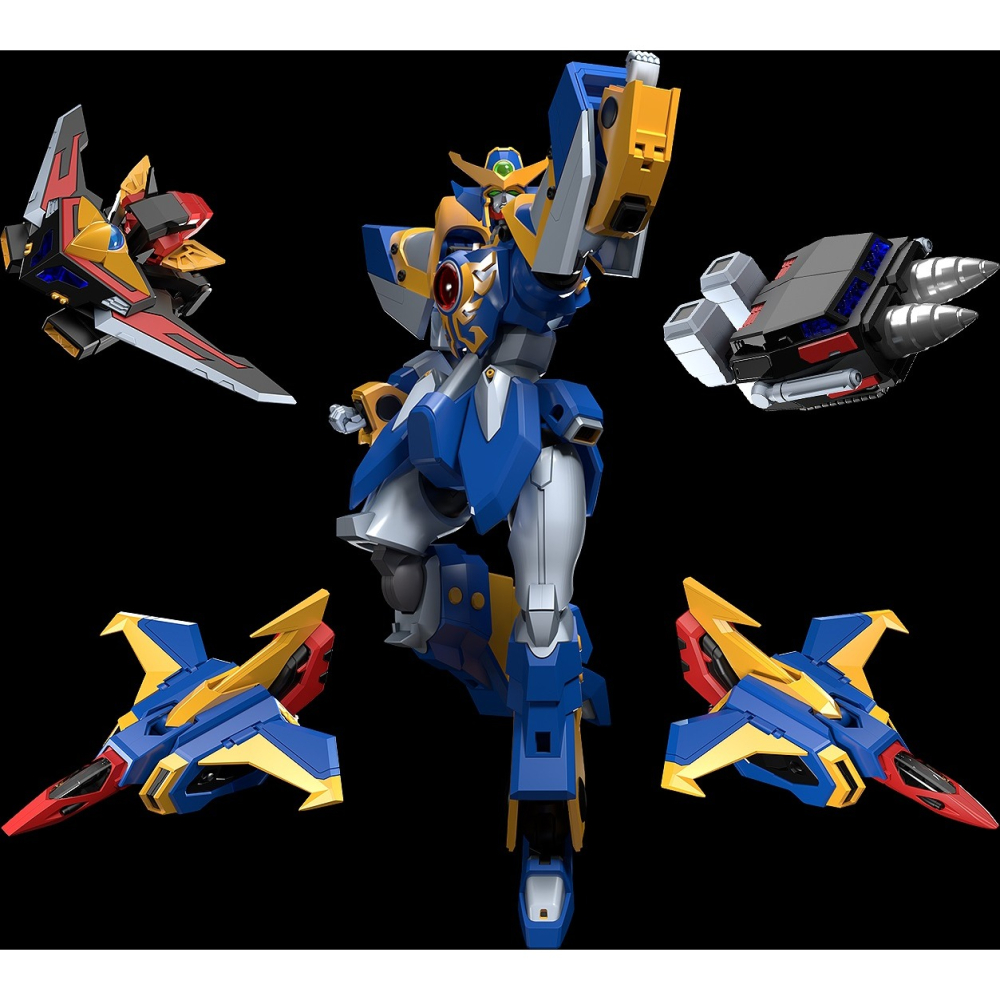 [現貨] GSC 代理版 Good Smile MODEROID 超重神 GRAVION  超重合神 組裝模型-細節圖3