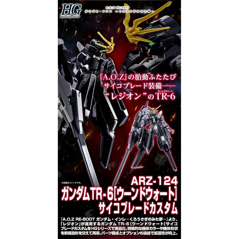HG 1/144 GUNDAM  TR-6 [WONDWART] PSYCHO-BLADE CUSTOM-細節圖4