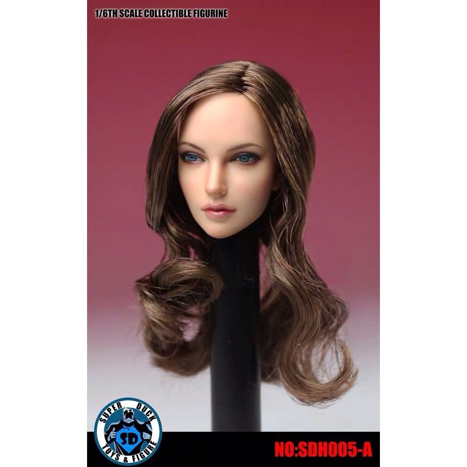 [現貨] 全新品 SUPER DUCK 1/6 SDH005 亞洲女頭雕 A款-細節圖2