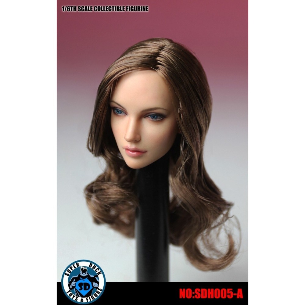 [現貨] 全新品 SUPER DUCK 1/6 SDH005 亞洲女頭雕 A款-細節圖4