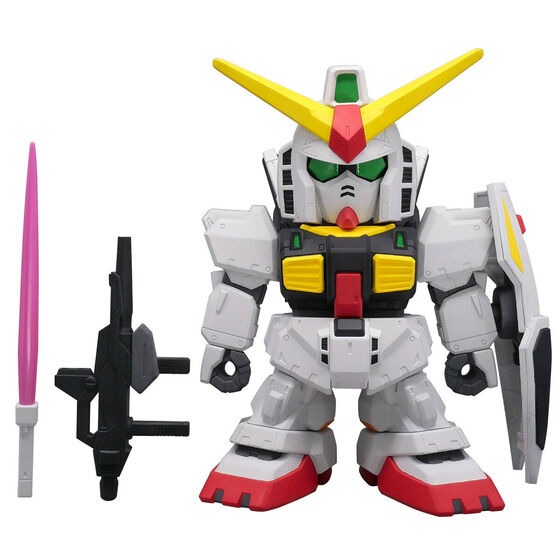 [現貨] PLEX 機動戰士鋼彈 RX-178 Mk-II MK-2 SD鋼彈 巨無霸軟膠 馬克吐 高23cm 實品如照-細節圖2