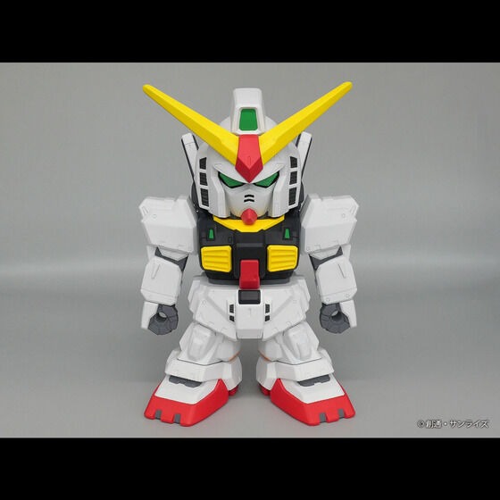 [現貨] PLEX 機動戰士鋼彈 RX-178 Mk-II MK-2 SD鋼彈 巨無霸軟膠 馬克吐 高23cm 實品如照-細節圖3