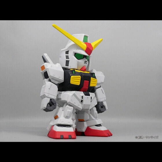 [現貨] PLEX 機動戰士鋼彈 RX-178 Mk-II MK-2 SD鋼彈 巨無霸軟膠 馬克吐 高23cm 實品如照-細節圖4