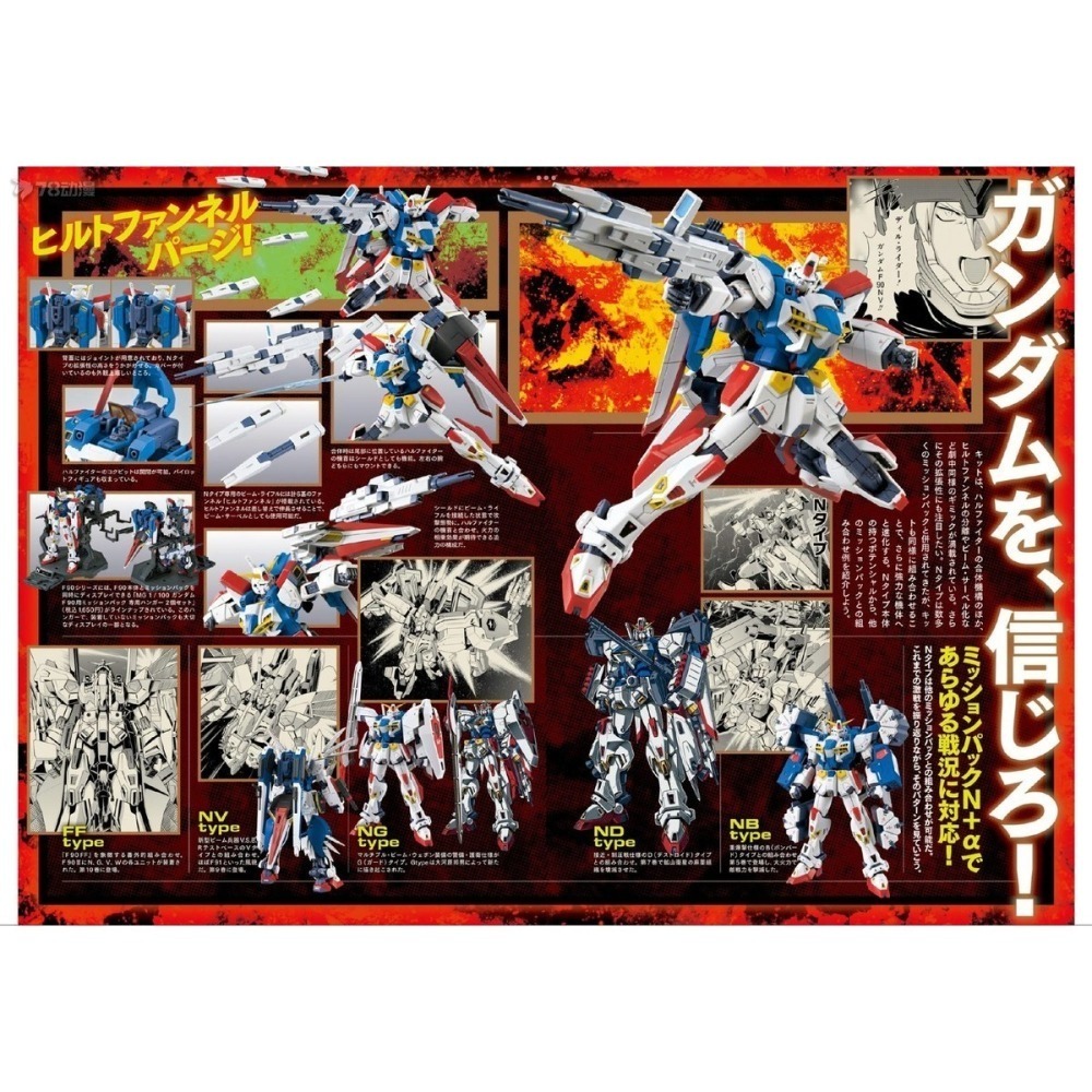 [現貨]PB  鋼彈 F90 MG Gundam F-90 僅本體不含背包-細節圖3