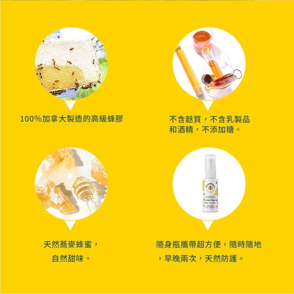 🇨🇦Beekeeper’s 兒童天然蜂膠噴霧 30ml🇨🇦-細節圖3