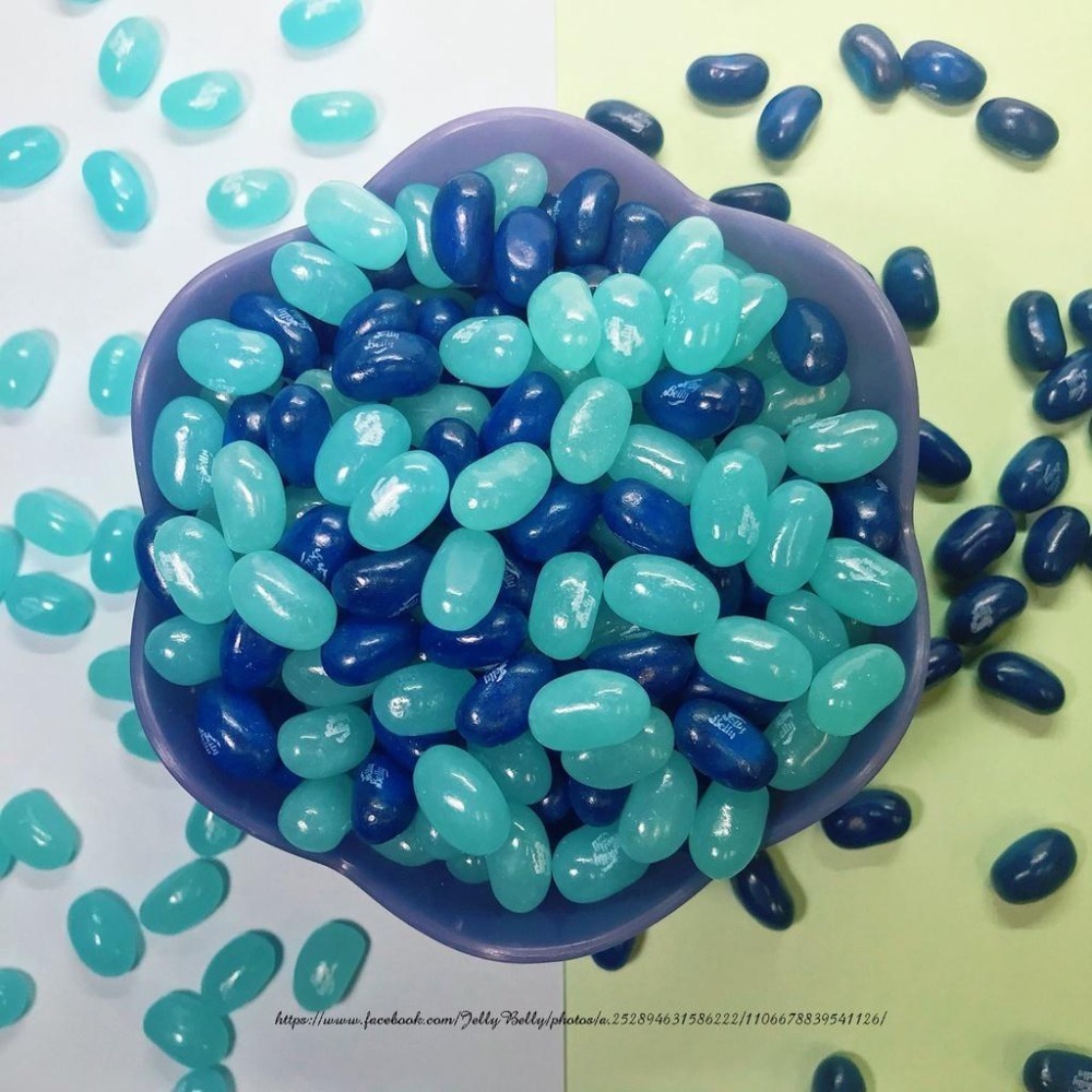 Candy Palace 糖果殿 JellyBelly 美國雷根糖星夜藍色系 100公克 JellyBean 吉力貝-細節圖3
