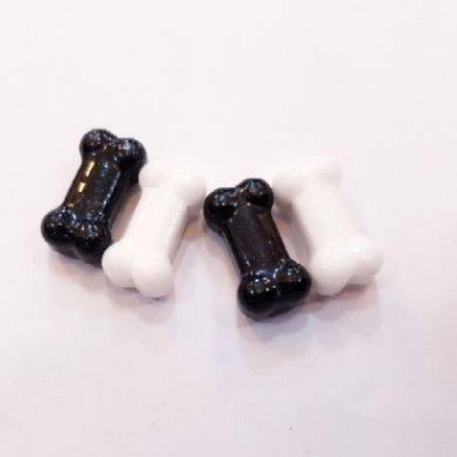 Candy Palace 糖果殿 黑白骨 200公克 水果硬糖 骨頭糖果 加拿大 甜點裝飾 萬聖節糖果 萬聖節-細節圖2