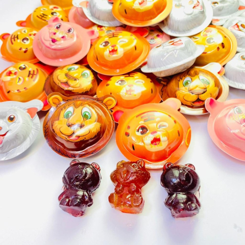 Candy Palace 糖果殿 動物嘉年華軟糖 動物軟糖 山楂口味 包裝糖果 3D動漫軟糖 立體熊熊 越南 萬聖節