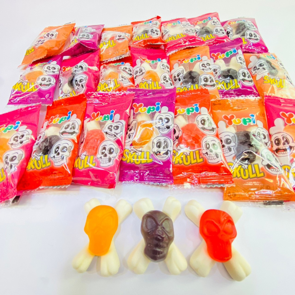 Candy Palace 糖果殿 骷顱頭軟糖 呦皮骷顱頭 萬聖節造型 萬聖節 糖果 Halloween-細節圖3