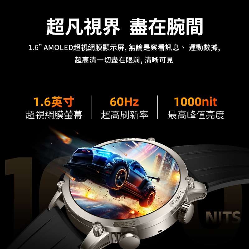 LARMI 樂米 [infinity 5 旗艦款 智慧手錶] 智慧型手錶 智能手錶-細節圖2