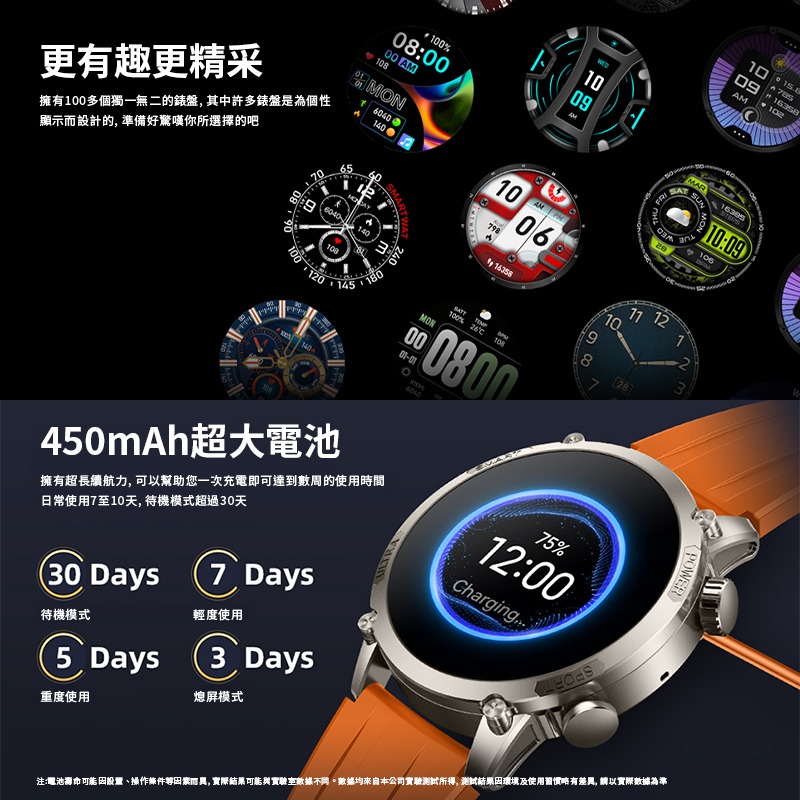 LARMI 樂米 [infinity 5 旗艦款 智慧手錶] 智慧型手錶 智能手錶-細節圖8