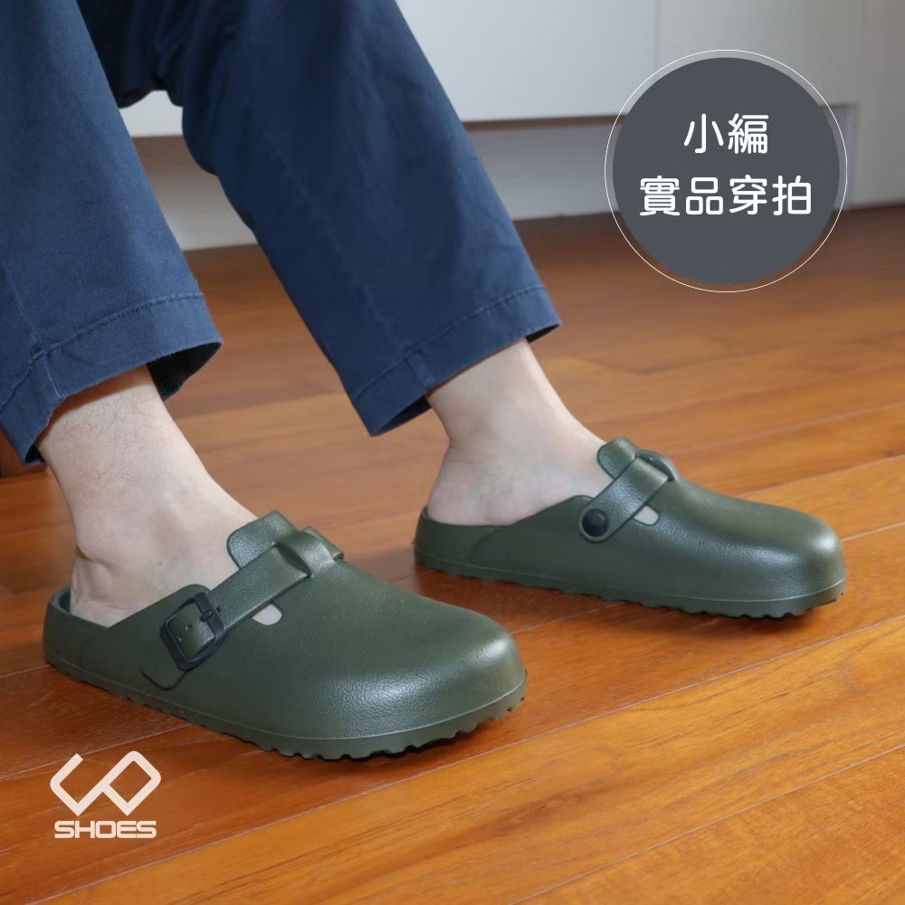 [台灣現貨] 男女款 防水輕量拖鞋 輕量柔軟 戶外拖鞋 平底拖鞋-規格圖10