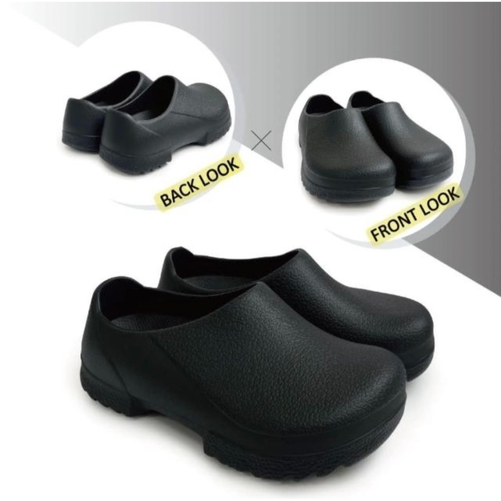 POLOKOALA 輕量版 超Q彈EVA厚底工作鞋 廚師鞋 方便懶人鞋-細節圖7