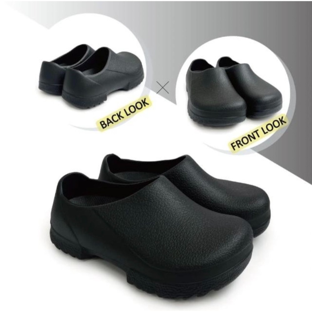 POLOKOALA 輕量版 超Q彈EVA厚底工作鞋 廚師鞋 方便懶人鞋-規格圖7