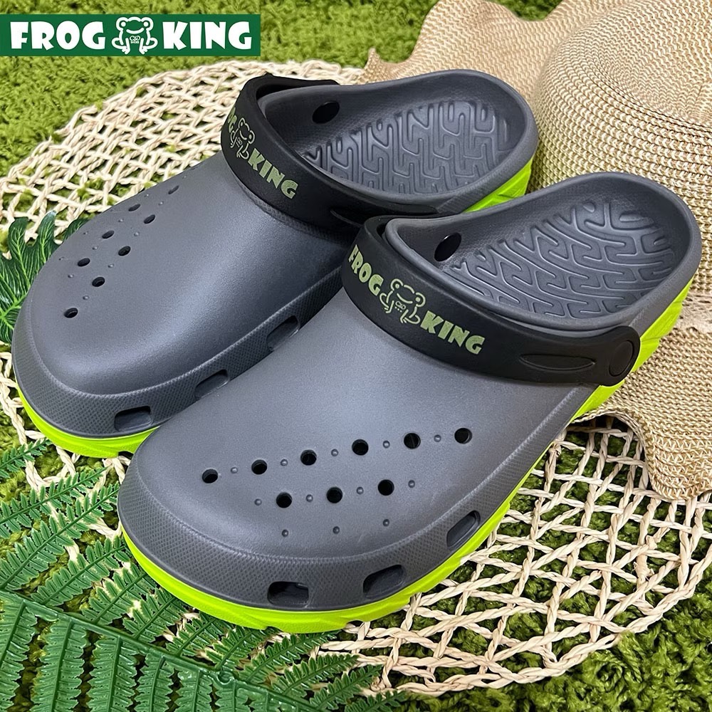 ［水陸兩棲］男鞋 防水兩用洞洞鞋 布希鞋 防水拖鞋 涼鞋-細節圖9