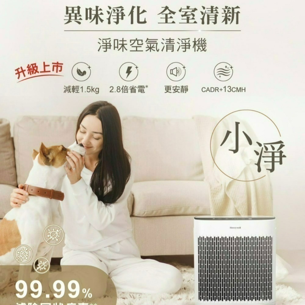 美國Honeywell A級福利品 空氣清淨機 HPA5150 WTWV1 適用4-10坪-細節圖4