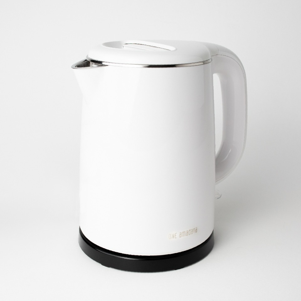 【快速出貨 附發票保固】ONE amadana STKE-0204 雙層隔熱快煮壺 熱水壺 電茶壺 快煮壺-細節圖2