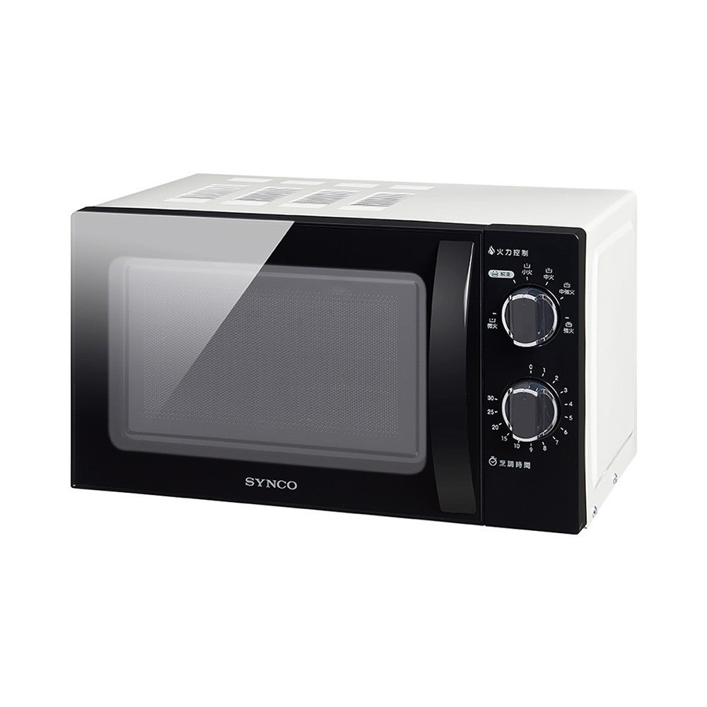 SYNCO新格牌 20L 轉盤式微波爐 SRE-AC2025 微波爐 20公升【快速出貨 發票保固 公司貨】-細節圖2