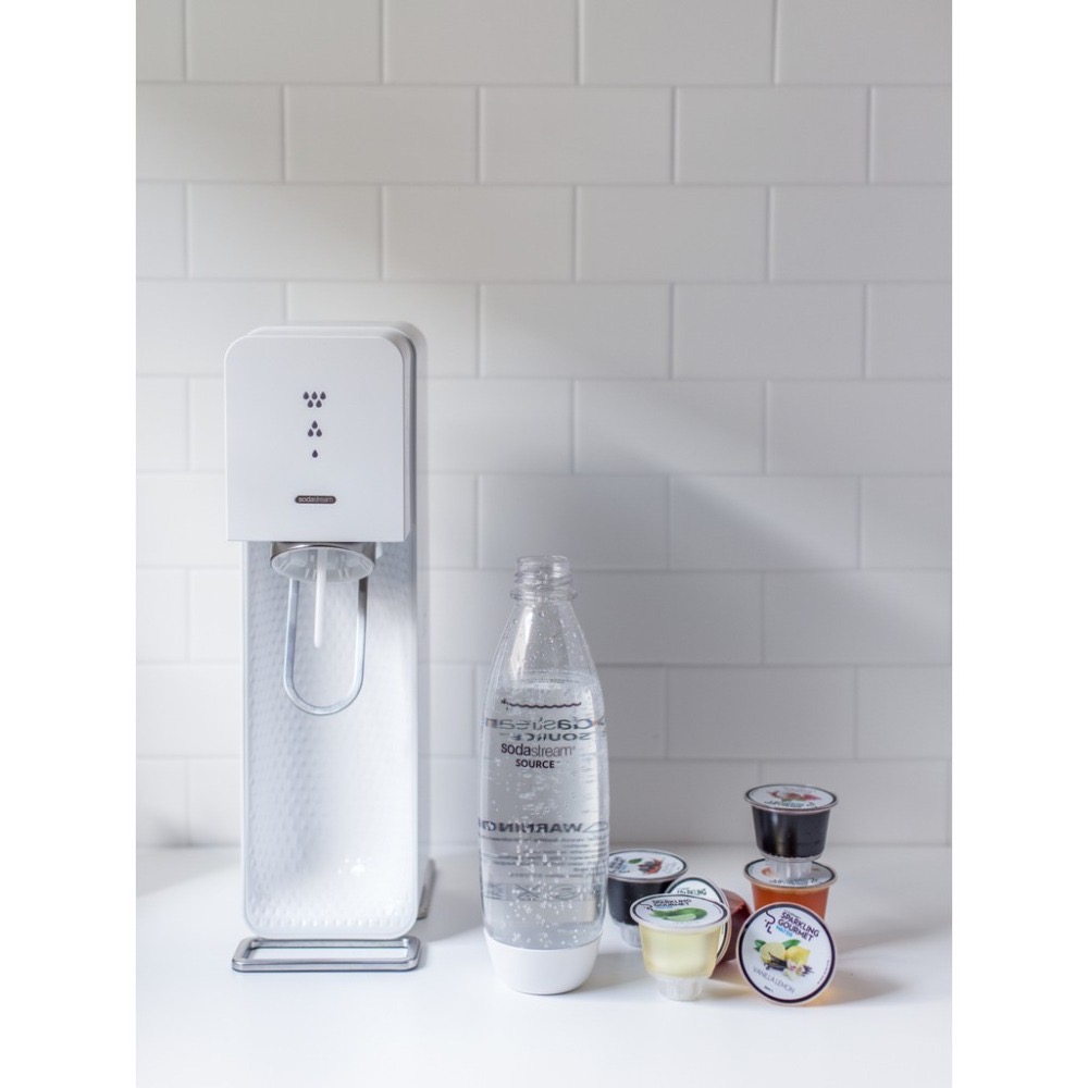 A級福利品 僅盒損 Sodastream SOURCE 氣泡水機 氣泡水 -白色/黑色【快速出貨 恆隆行公司貨】-細節圖3