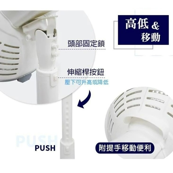 【現貨 附發票 快速出貨】LAPOLO 藍普諾 16吋 碳纖維 電暖器 LA-1600 電暖器 電暖扇-細節圖5