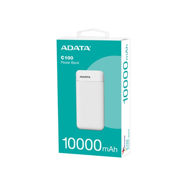 【ADATA 威剛】C100 10000mAh PD/QC 20W 高效快充行動電源-細節圖6