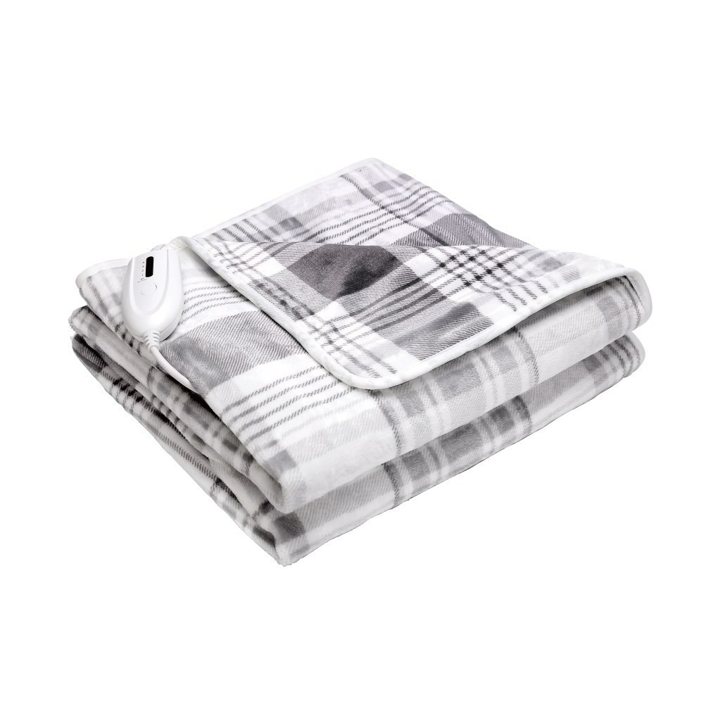 【HERAN 禾聯 發票保固】法蘭絨 可水洗 披蓋式 電熱毯 HEB-12NB010-細節圖2