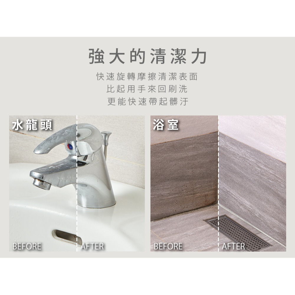 【快速出貨】ARTISAN 奧提森 第二代 USB 電動 清潔刷 暖月灰 CB200W-細節圖7