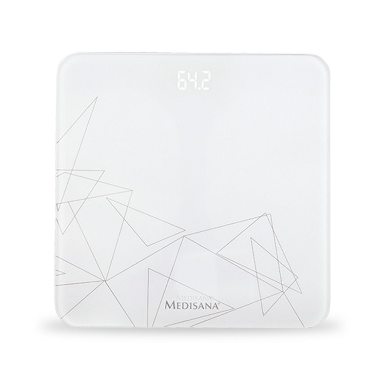【德國 medisana】純白 幾何 體重計 PS437 體重機-細節圖2