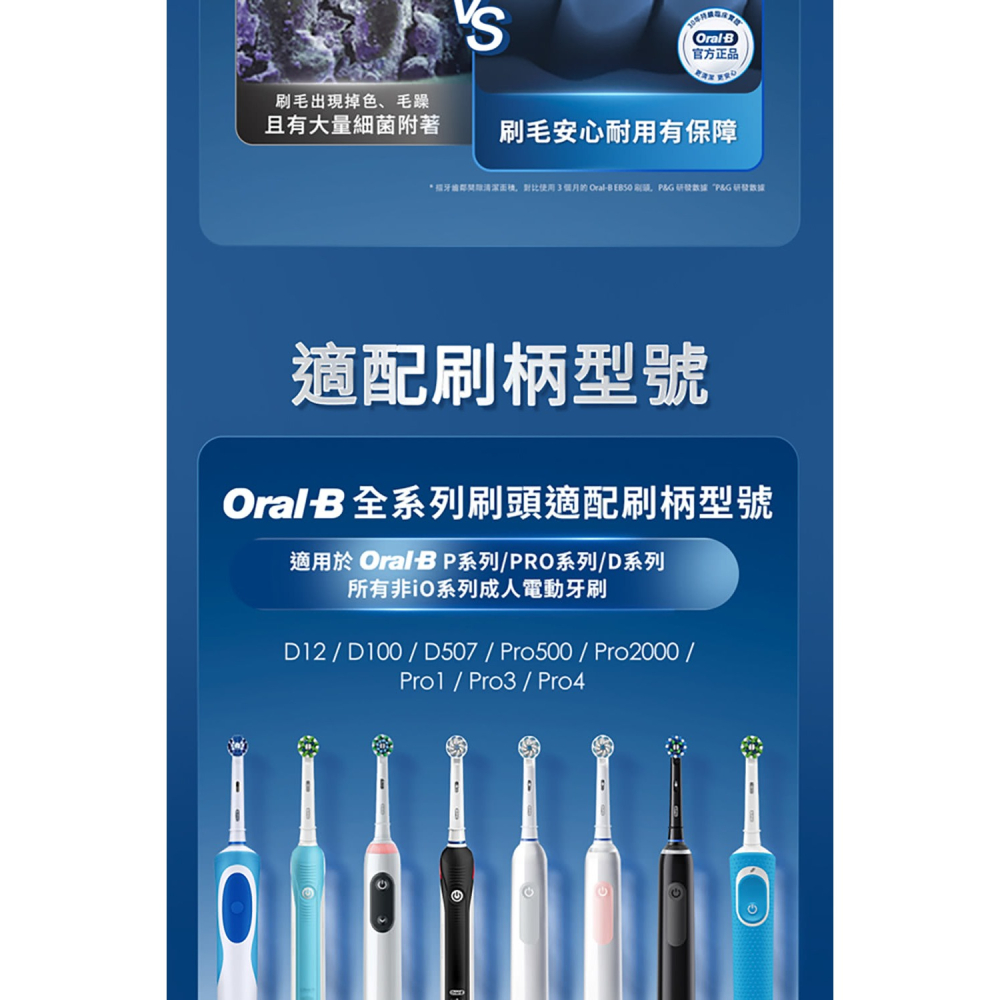 【恆隆行公司貨】德國百靈 BRAUN EB60-6 超細毛 護齦X型刷頭-細節圖9