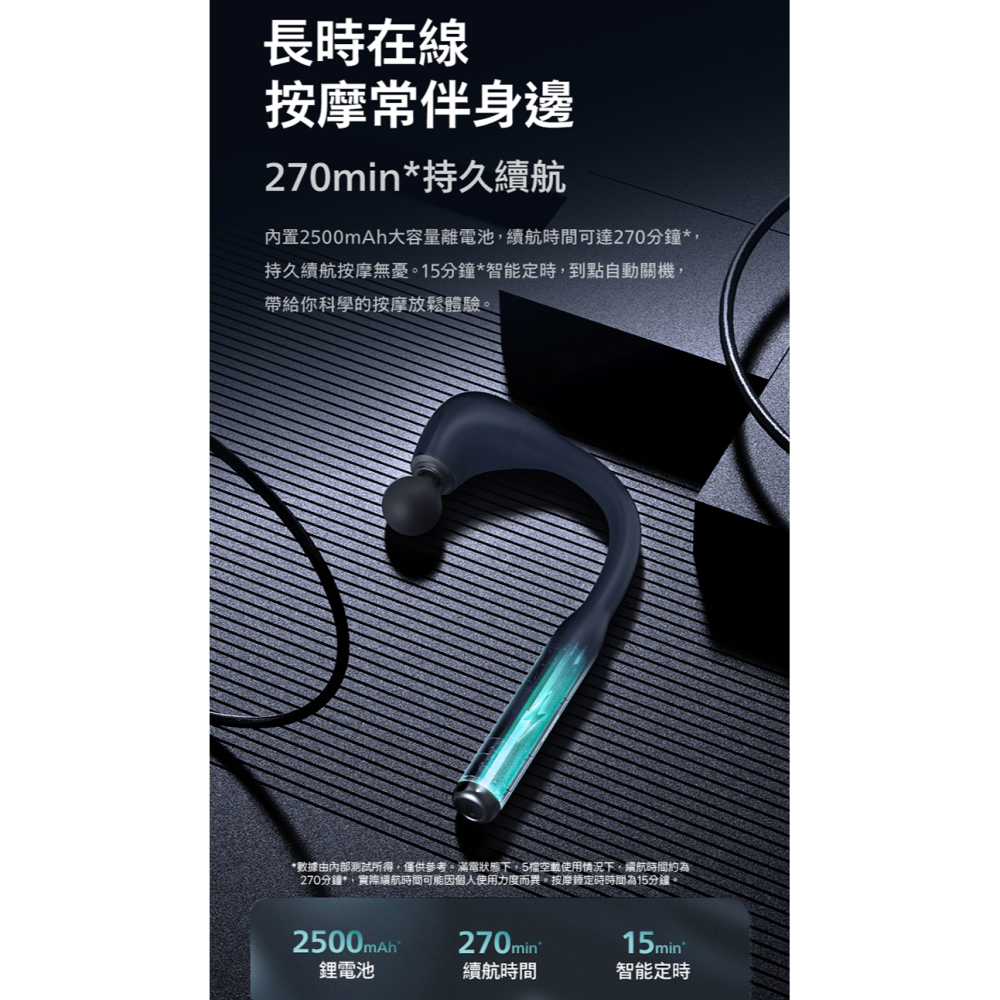 【Philips 飛利浦】臂式筋膜槍 按摩錘 PPM7331 按摩槍-細節圖7