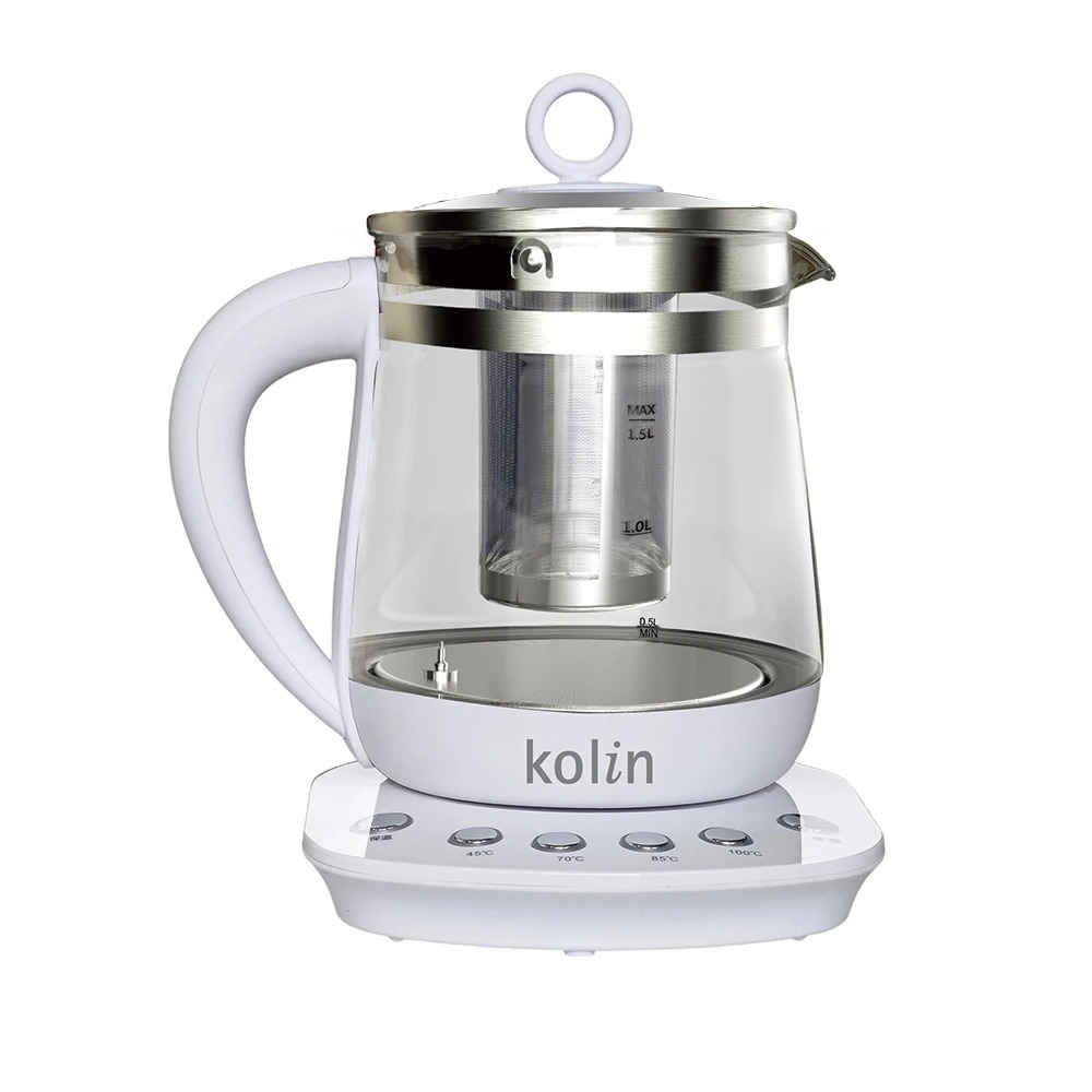 【Kolin 歌林】 1.6L多功能玻璃養生壺 快煮壺 泡茶壺 KPK-XK2699-細節圖2