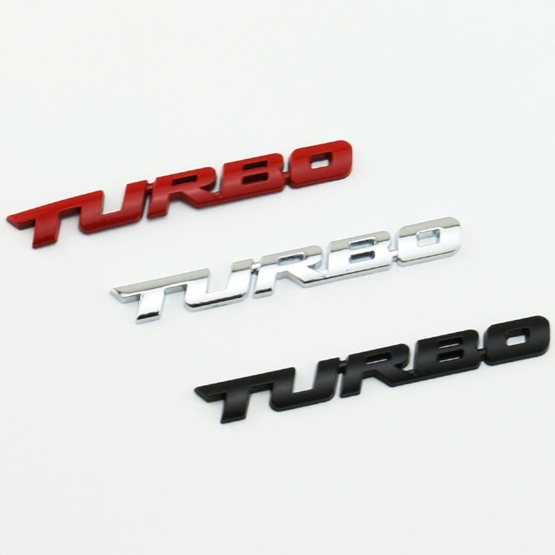 【台灣現貨】【賀野市集】個性化車貼 sport turbo 金屬車標 渦輪 運動 貼紙 汽車精品 側標 尾門 前氣壩可貼-細節圖9