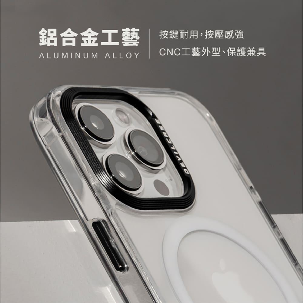 【台灣現貨】【賀野市集】Deveilcase 惡魔防摔殼 標準磁吸版 iPhone15/Pro/Max 惡魔手機殼 透明-細節圖5
