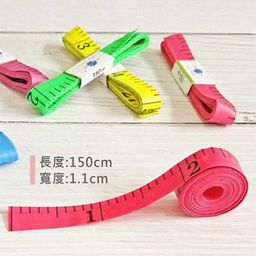 【台灣現貨】【賀野市集】輕便型皮尺 量衣皮尺 腰圍 頭圍 手圍 三圍 小皮尺 布尺 衣尺 測量 衣服尺寸 尺 公分 英吋-細節圖8