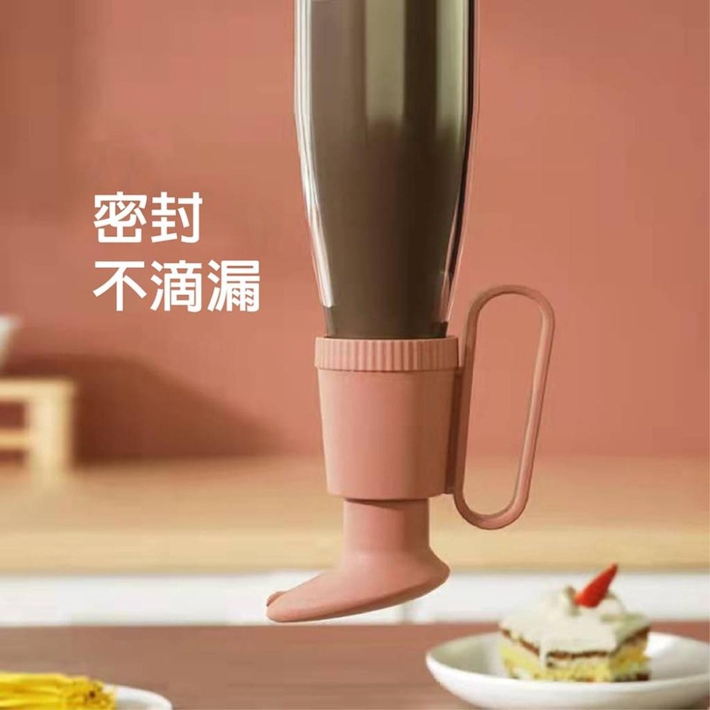 【台灣現貨】【賀野市集】油瓶擠壓器 手把型 真空壓嘴 按壓頭 真空泵頭 醬料 醬油瓶 蠔油瓶 番茄醬瓶 玻璃瓶 廚房用具-細節圖9