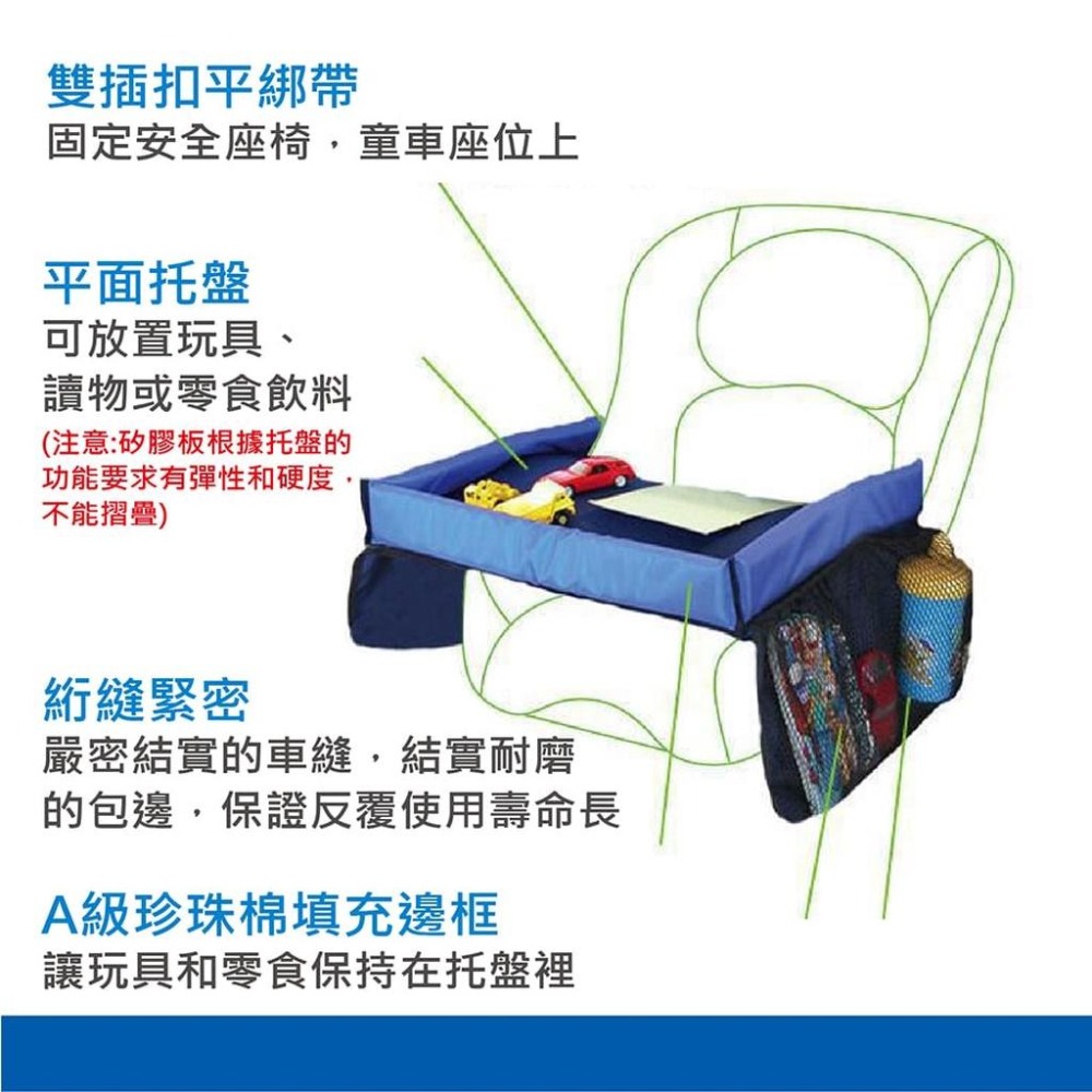 【台灣現貨】【賀野市集】車用兒童餐桌 加硬板餐桌 多功能汽車兒童托盤 車用兒童畫板 小朋友 兒童 嬰兒 旅行用 易收納-細節圖6