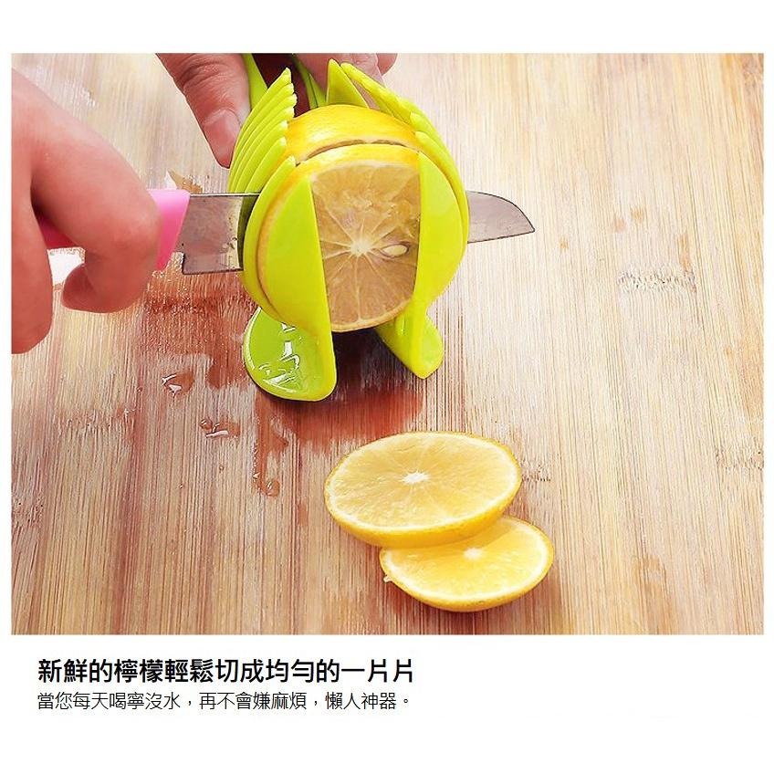 【台灣現貨】【賀野市集】多功能切片器 檸檬 水果 馬鈴薯 柳丁 橘子 可做糕點夾 食物夾 夾子 夾具 多用途 廚房 料理-細節圖5