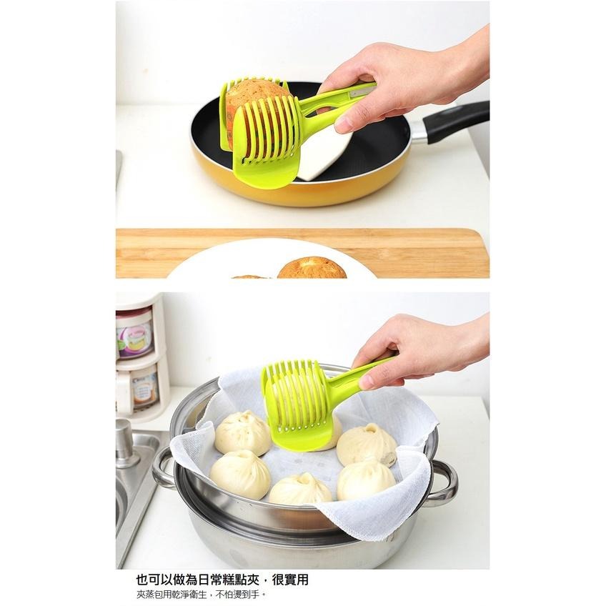 【台灣現貨】【賀野市集】多功能切片器 檸檬 水果 馬鈴薯 柳丁 橘子 可做糕點夾 食物夾 夾子 夾具 多用途 廚房 料理-細節圖7