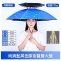 【台灣現貨】【賀野市集】頭戴傘帽 輕量化 雙層 雨傘 陽傘 摺疊傘 遮陽帽 斗笠 務農 外出 郊遊 垂釣 釣魚 露營-規格圖9