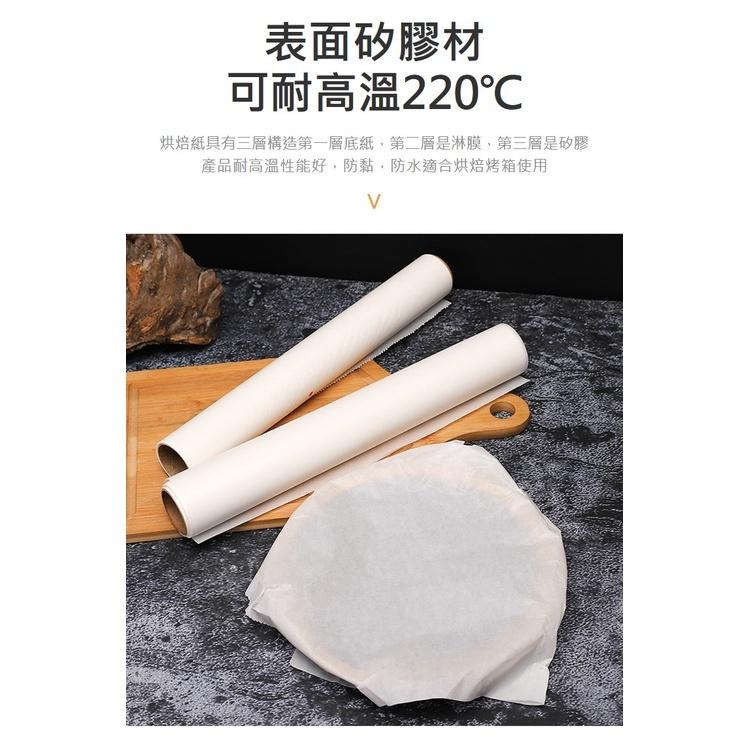 【台灣現貨】【賀野市集】烘焙用紙 吸油紙 矽油紙 蛋糕紙 烤盤 調理 燒烤 烘焙 烤箱 食品 餅乾 料理 廚房 耐高溫-細節圖6