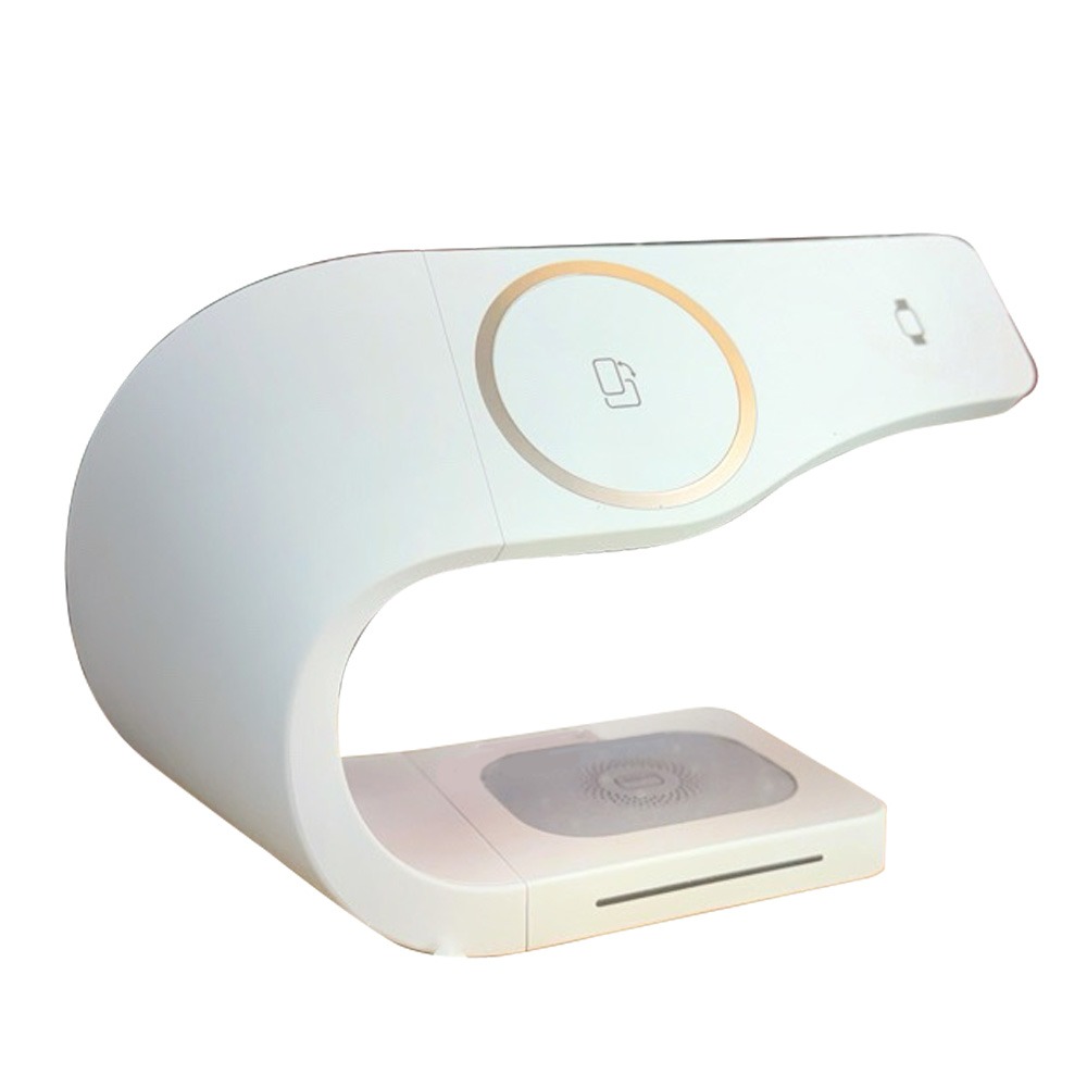 【賀野市集】 手機充電座 三合一 U型無線充電盤 手錶 耳機 iPhone watch MagSafe 無線充電 安卓-規格圖10