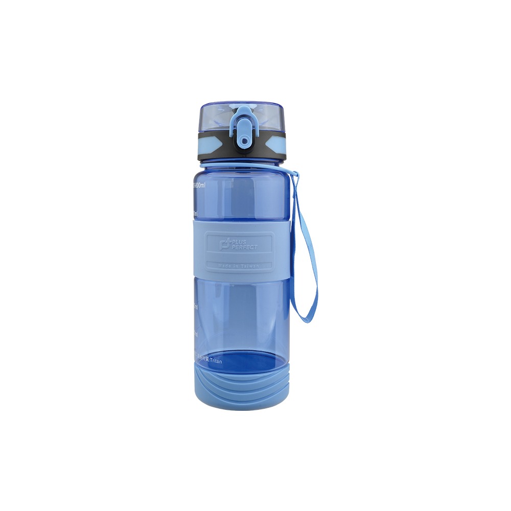 【賀野市集】 運動水壺 Tritan 800ml 1200ml 耐溫100度 透明水壺 Perfect 理想牌 一鍵開啟-細節圖3