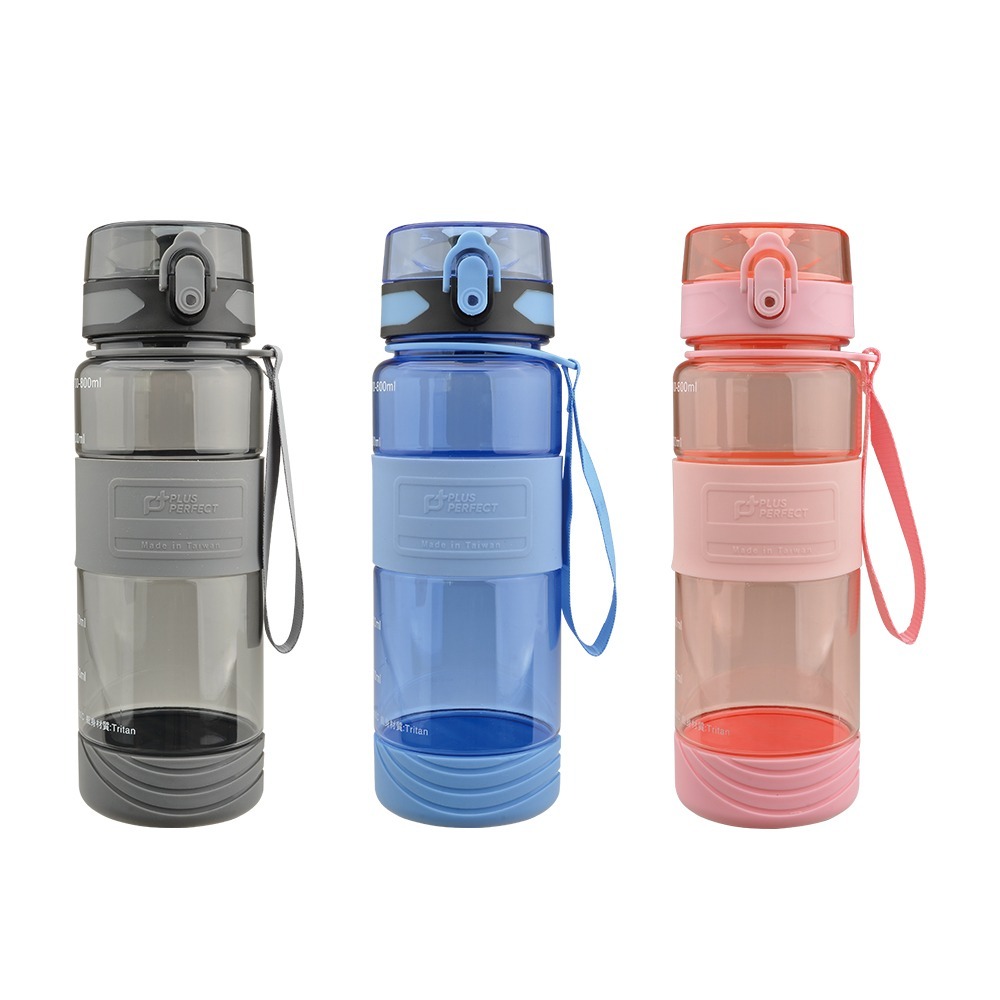 【賀野市集】 運動水壺 Tritan 800ml 1200ml 耐溫100度 透明水壺 Perfect 理想牌 一鍵開啟-規格圖7