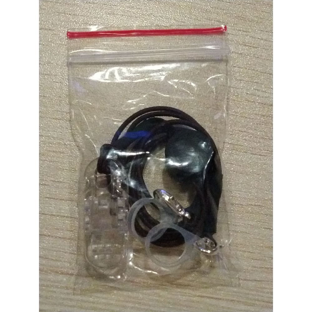 防掉繩 鱷魚夾 雙耳 咖啡色