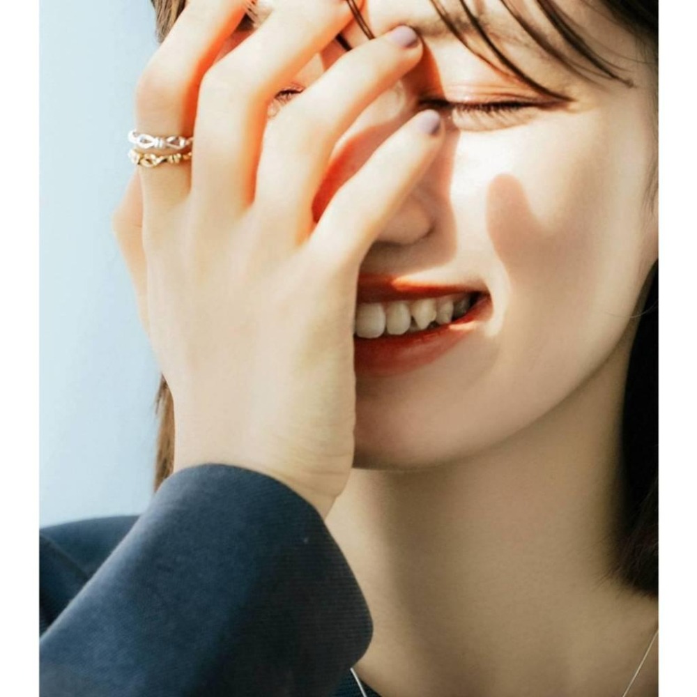 日本小眾品牌 純銀法式浪漫編織造型戒指 銀色全新 內徑約16.5mm 開口可調節-細節圖4