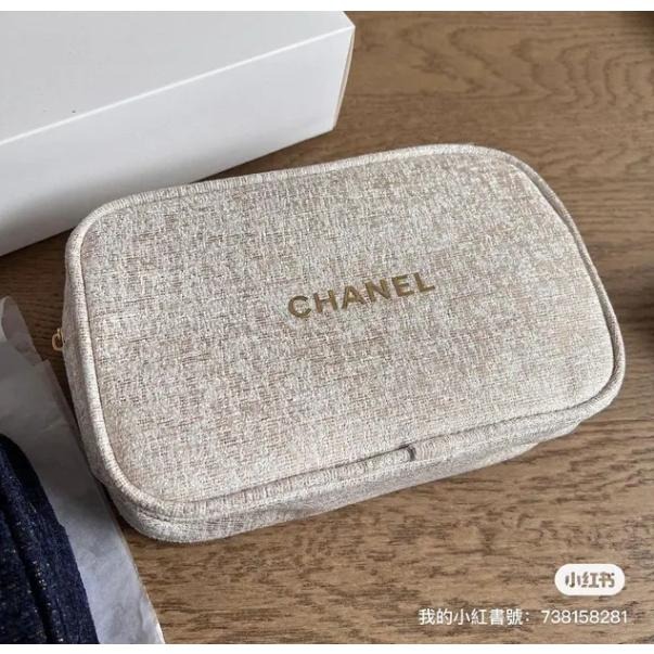 現貨! CHANEL金蔥化妝包多功能包 小紅書改造相機包-細節圖5