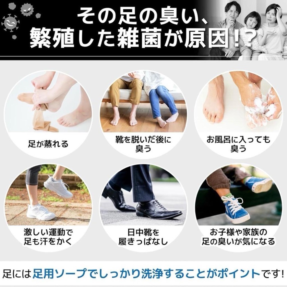 HISAMITSU 足洗抗菌消臭乳 150g-細節圖3