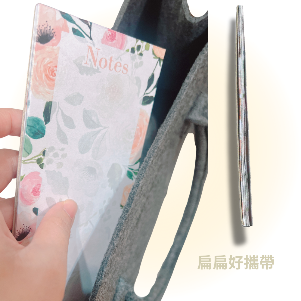 【若普普】可愛手繪兔兔便條紙｜30張撕取式設計｜9x21cm 文青風便條-細節圖4