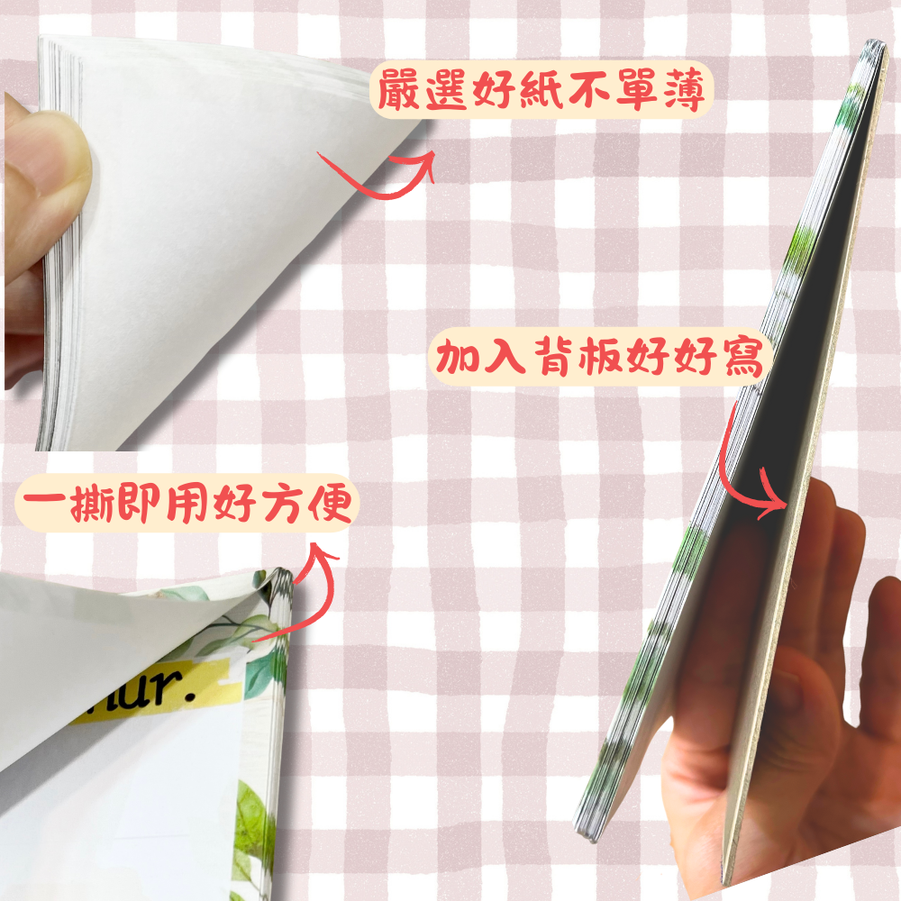 【若普普】Weekly Planner週計畫便條紙｜30張撕取式設計｜A5 創意文青便條紙-細節圖4